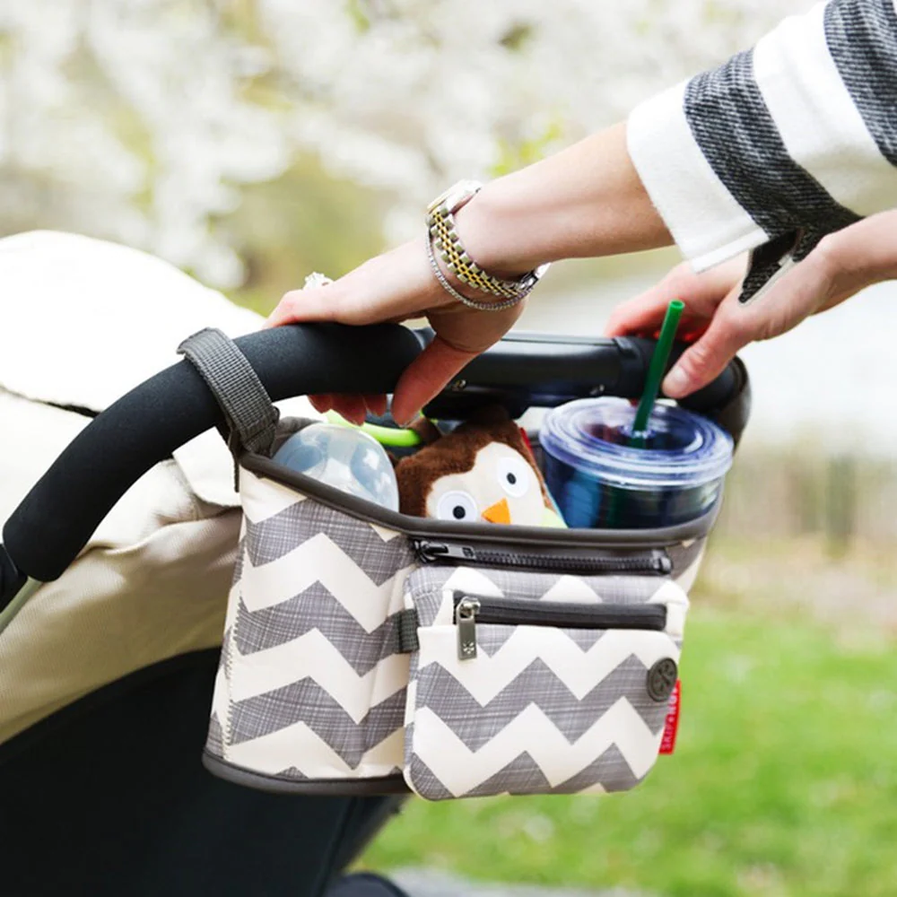 Grab & Go Stroller Organiser - Chevron - Image 3