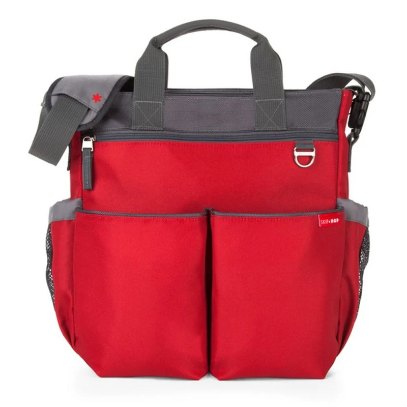 Duo Signature Nappy Bag - Red