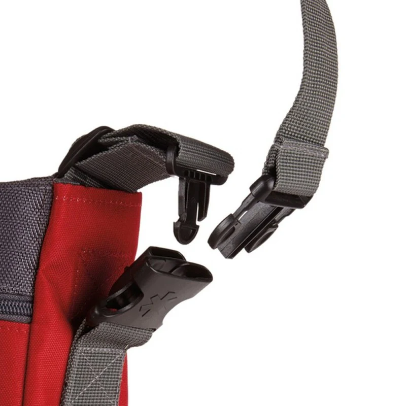 Duo Signature Nappy Bag - Red - Image 5