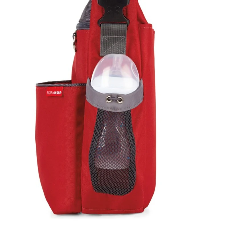 Duo Signature Nappy Bag - Red - Image 6