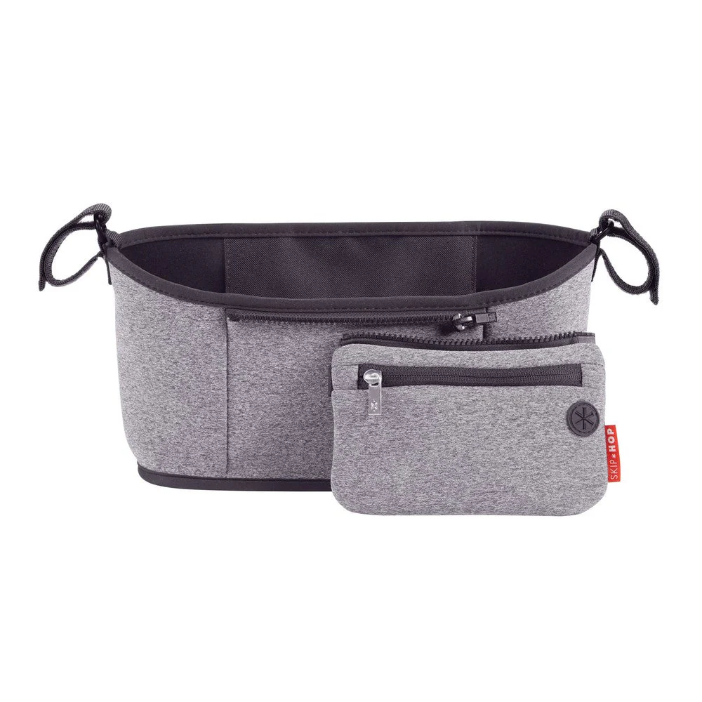 Grab & Go Stroller Organiser - Heather Grey