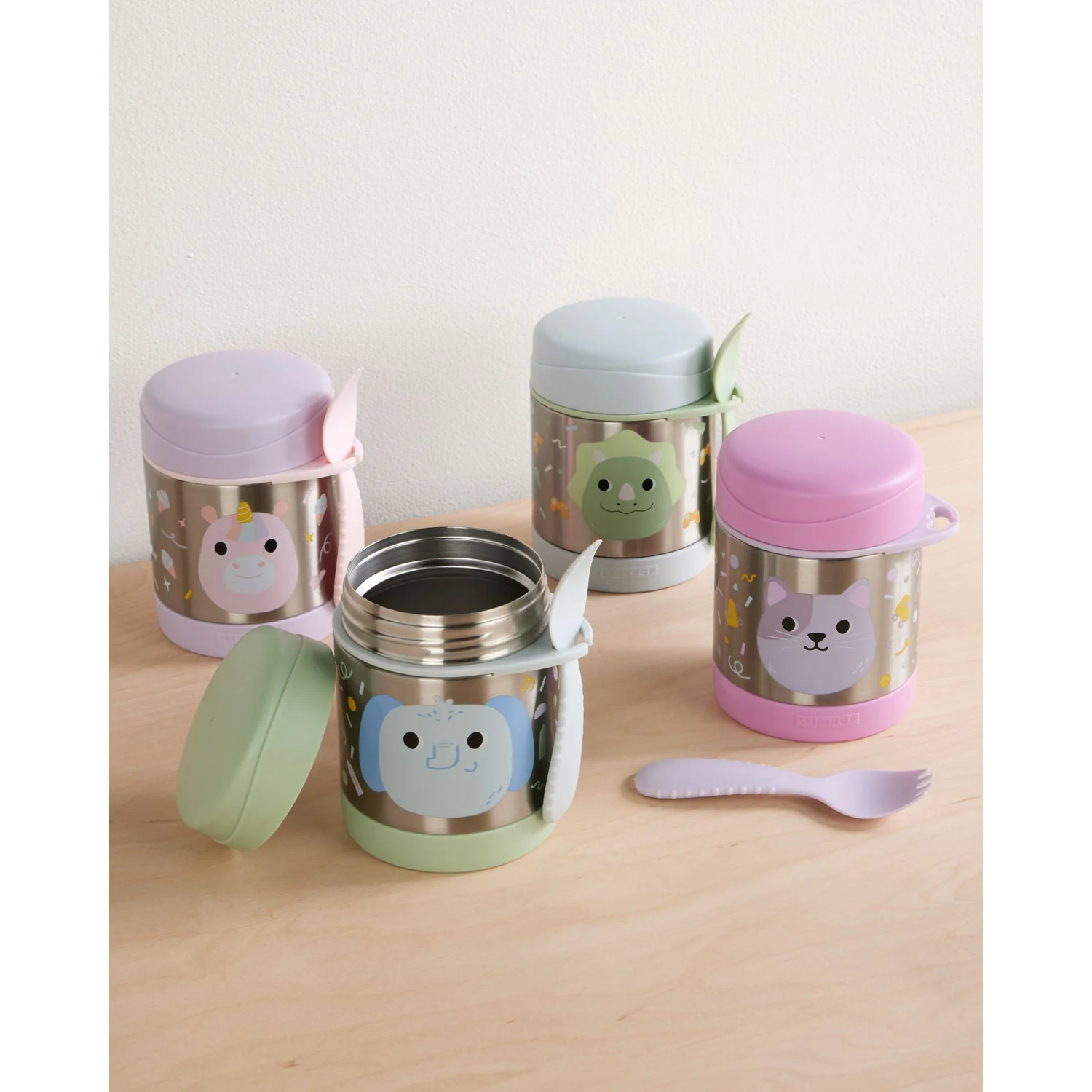 Elephant Besties Squad Insulated Food Jar - Image 3