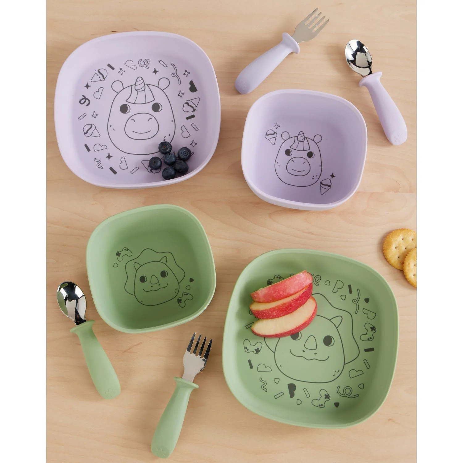Purple Besties Squad Silicone Bowl - Image 3