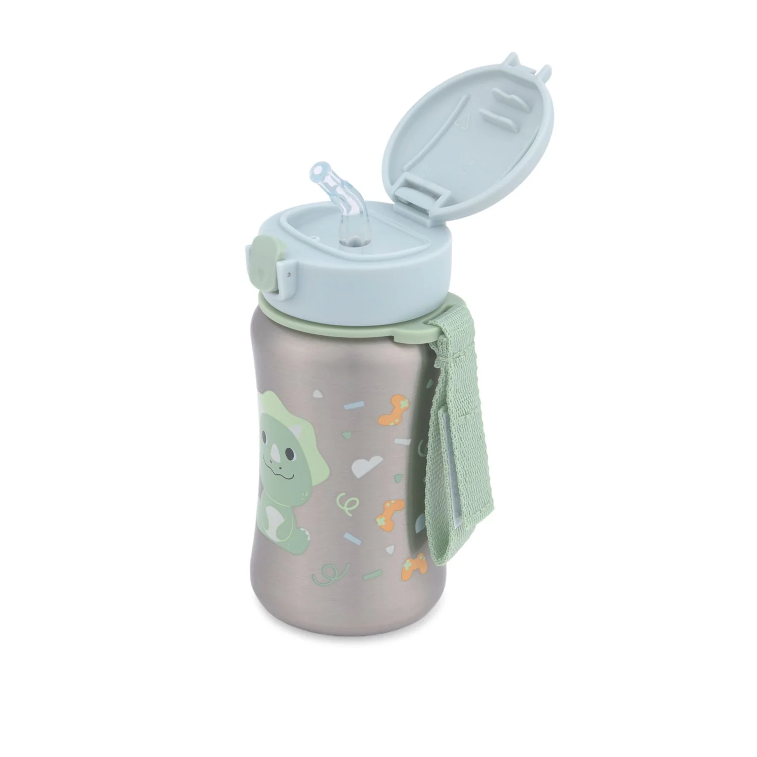 Dino Besties Squad Stainless Steel Straw Bottle - Image 4