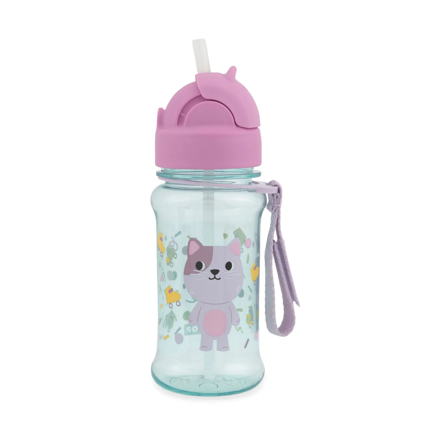 Cat Besties Squad Tritan Renew Straw Bottle - Image 4