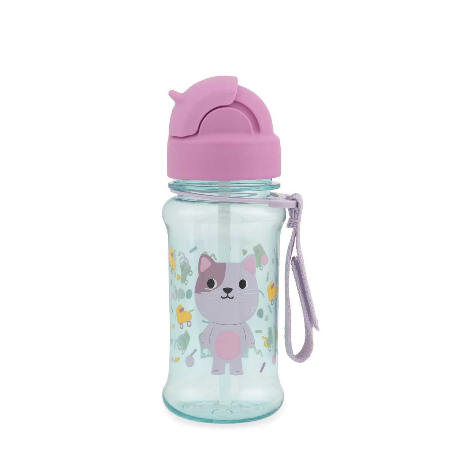 Cat Besties Squad Tritan Renew Straw Bottle - Image 5