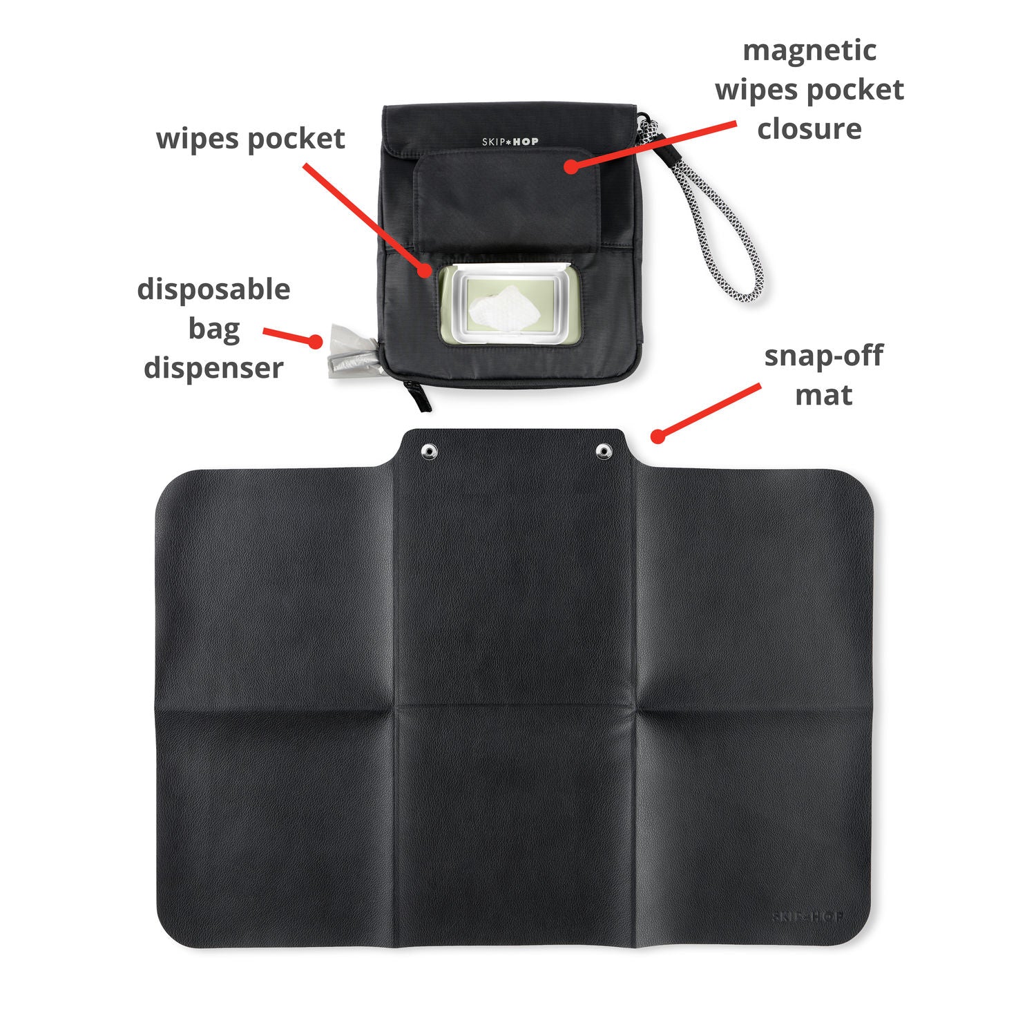 Black Clean Slate Changing Station - Image 9