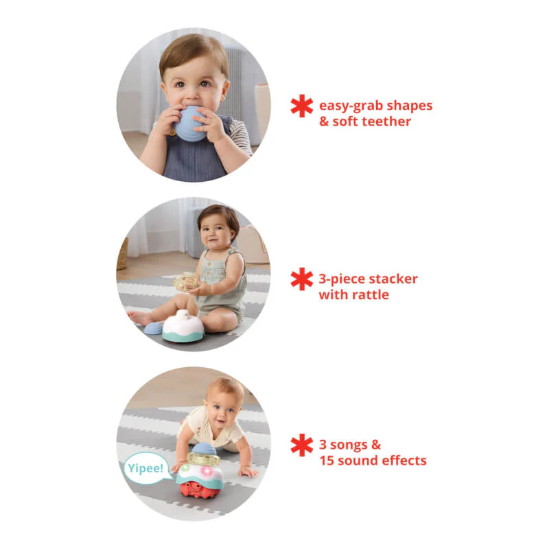 Skip Hop Crab 4-in-1 Crawl Toy - Image 3