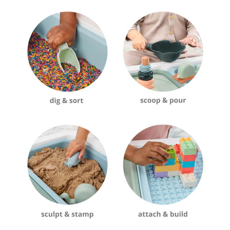 Skip Hop Montessori Discoverosity 3-in-1 Sensory Table - Image 8