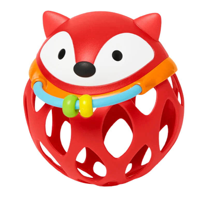 Explore & More Fox Roll Around Rattle