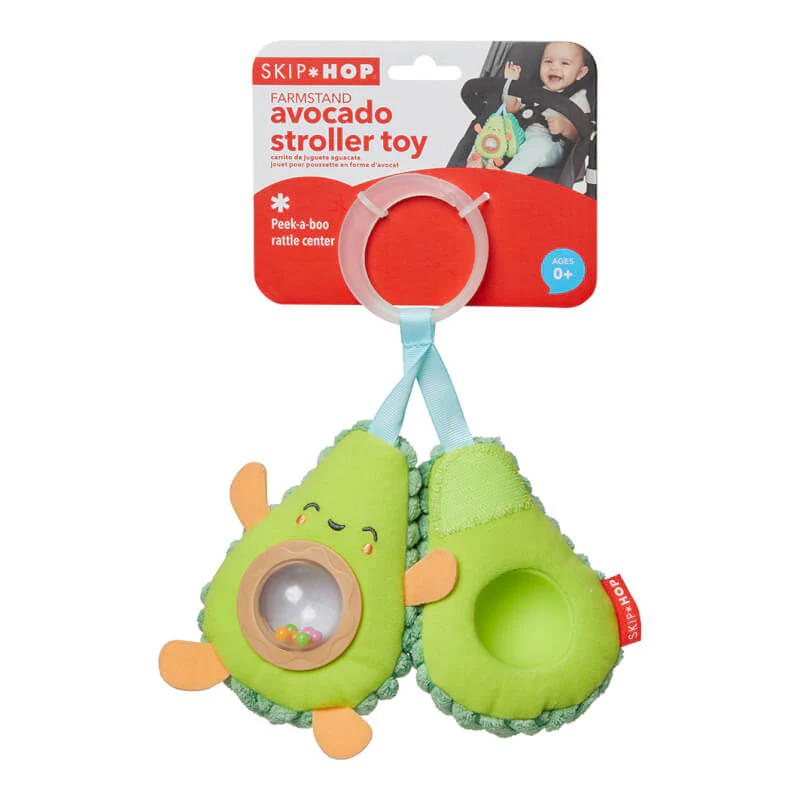 Farmstand Avocado Stroller Toy - Image 3