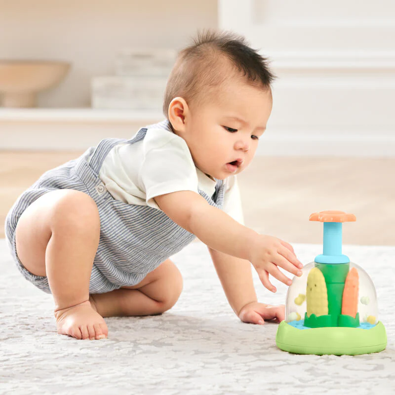 Farmstand Push & Spin Baby Toy - Image 7