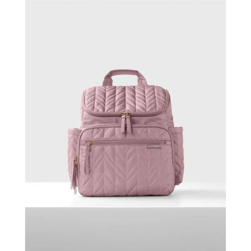 Mauve Forma Nappy Bag Backpack - Image 7
