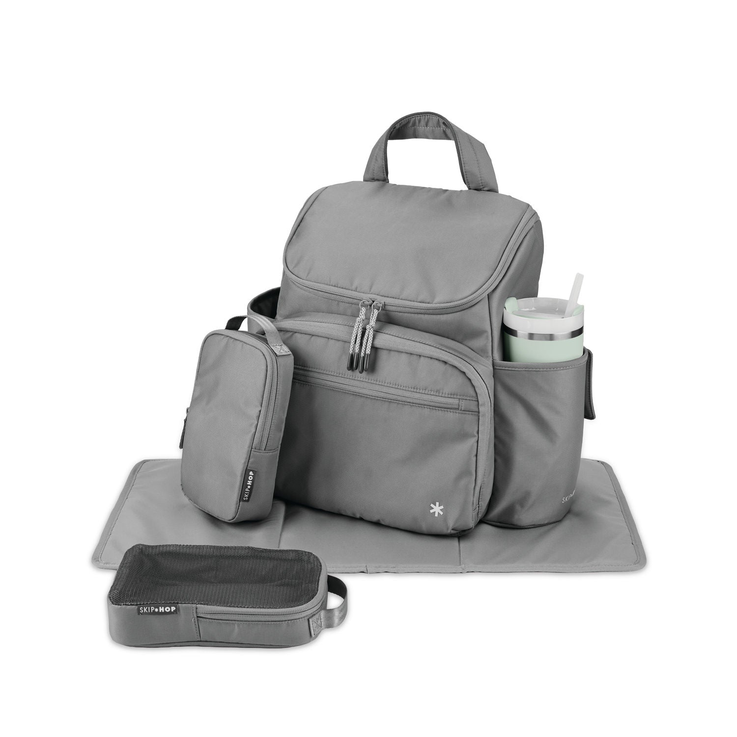 Grey Forma Next Nappy Backpack - Image 3