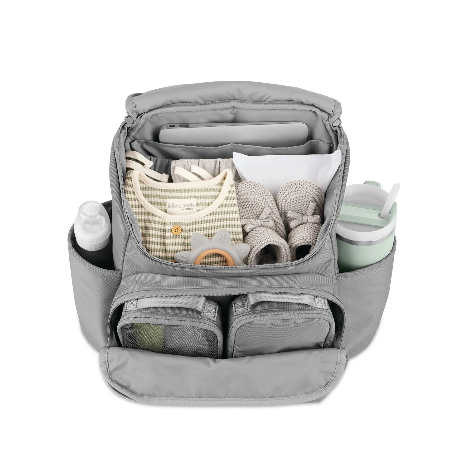 Grey Forma Next Nappy Backpack - Image 8