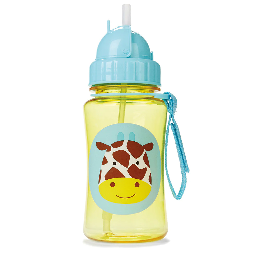 Zoo Straw Bottle - Giraffe