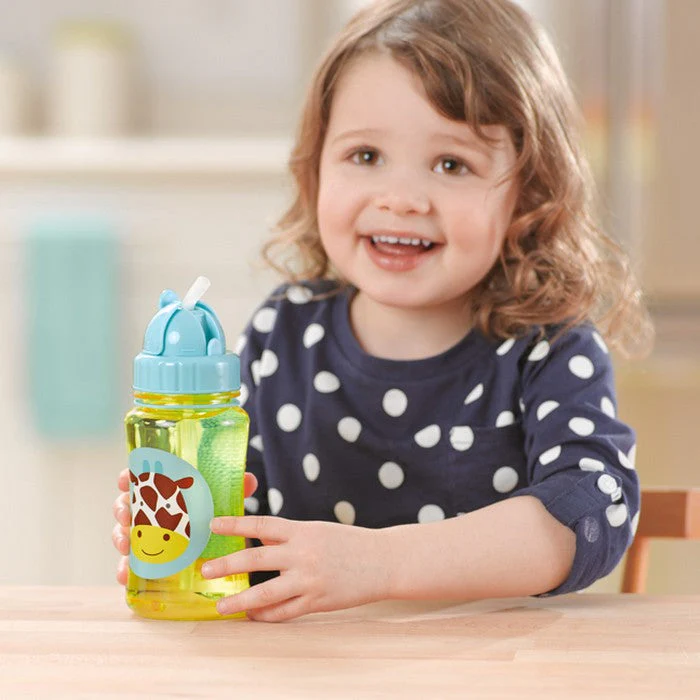Zoo Straw Bottle - Giraffe - Image 2