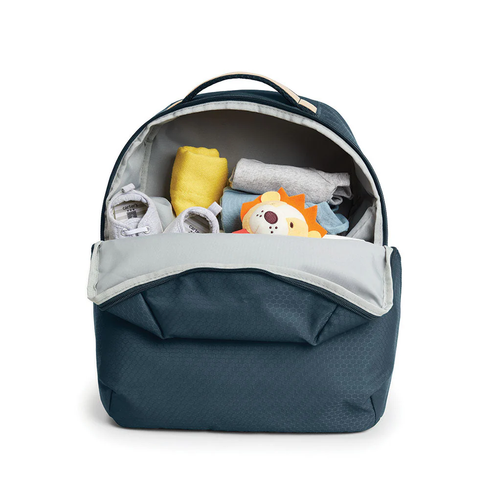 Go Envi Eco Friendly Nappy Backpack - Blue Grey Hex - Image 2