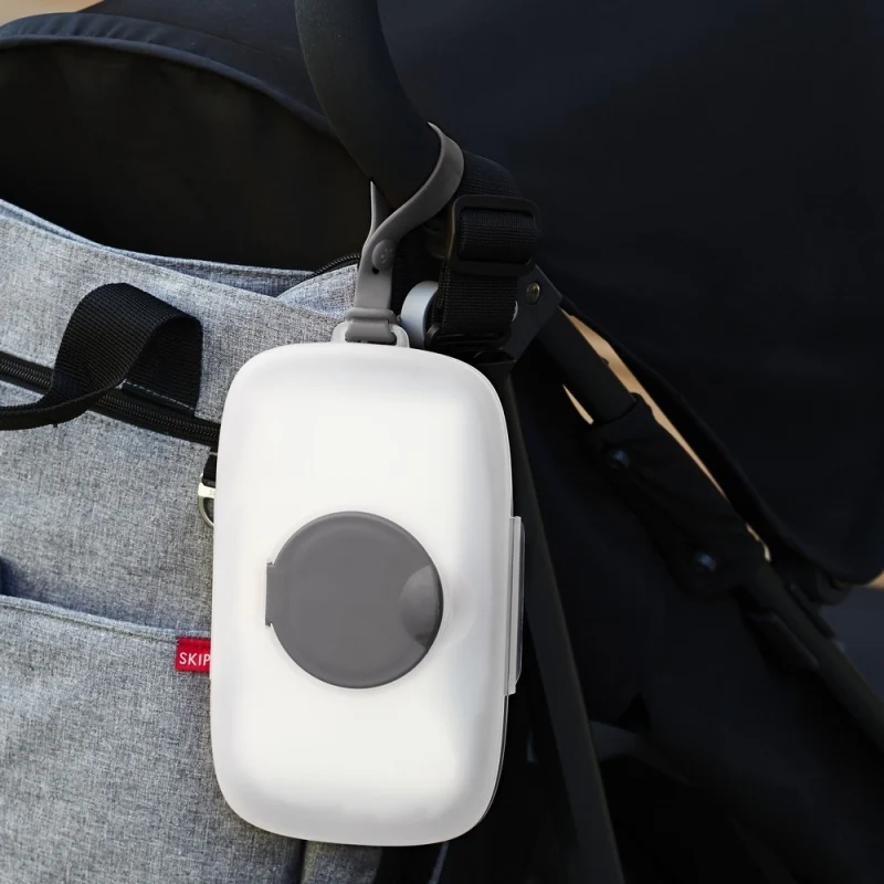 Grey Grab & Go Perfect Seal Wipes Case - Image 3