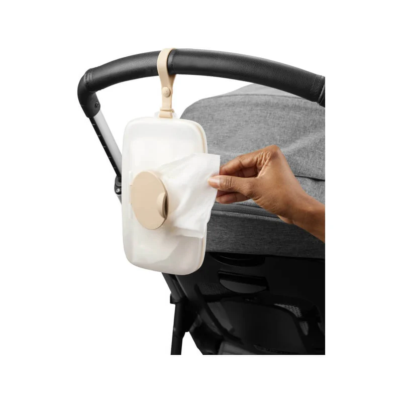 Skip Hop Grab & Go Snug Seal Wipes Case - Oat - Image 4
