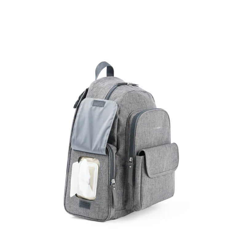 Skip Hop Luna Nappy Backpack - Heather Grey - Image 3