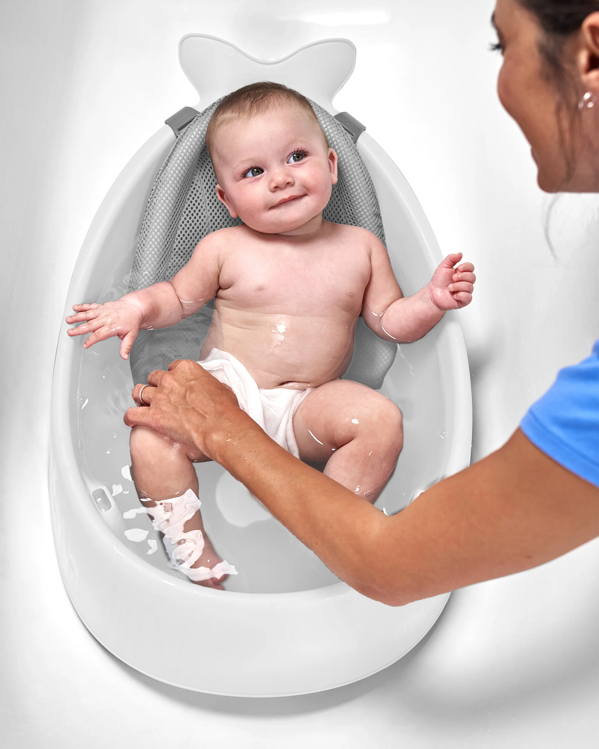 White Moby Smart Sling 3 Stage Bath - Image 7