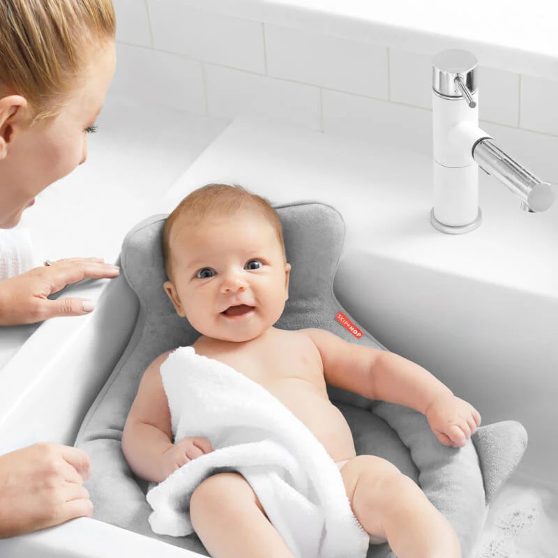 Skip Hop Moby SoftSpot Sink Bather - Grey - Image 4