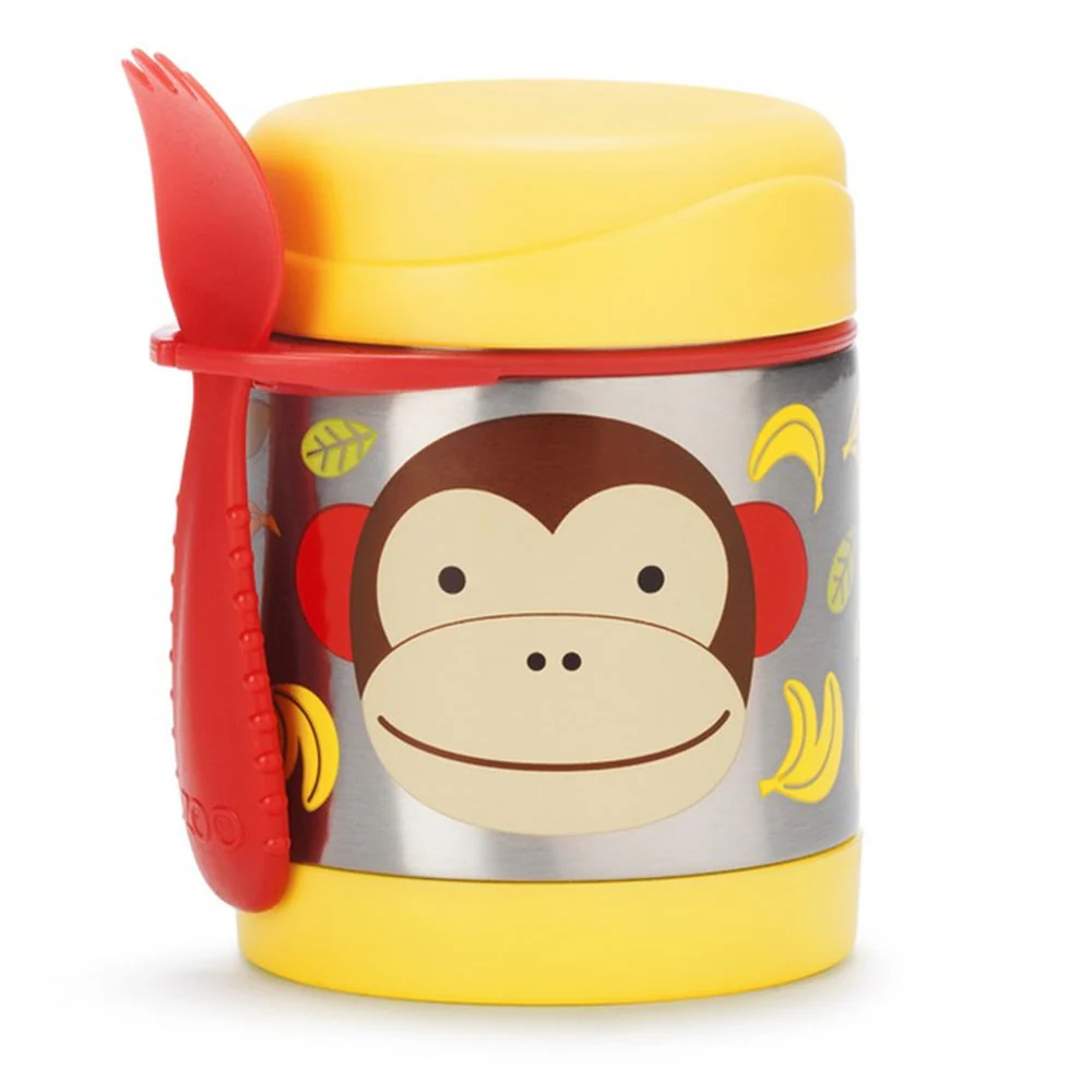 Zoo Insulated Food Jar - Monkey