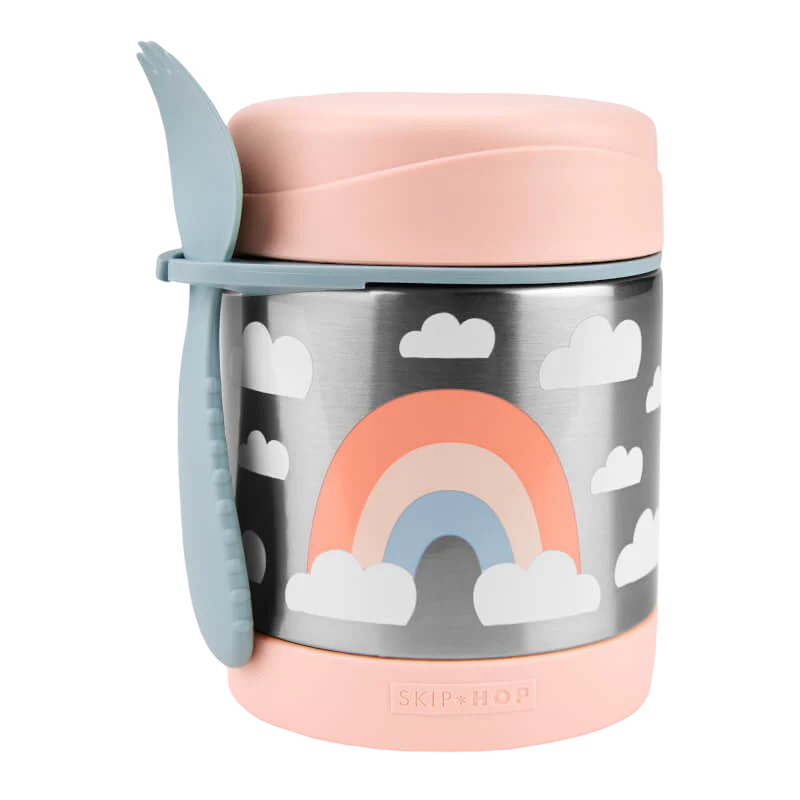 Rainbow Spark Style Insulated Food Jar