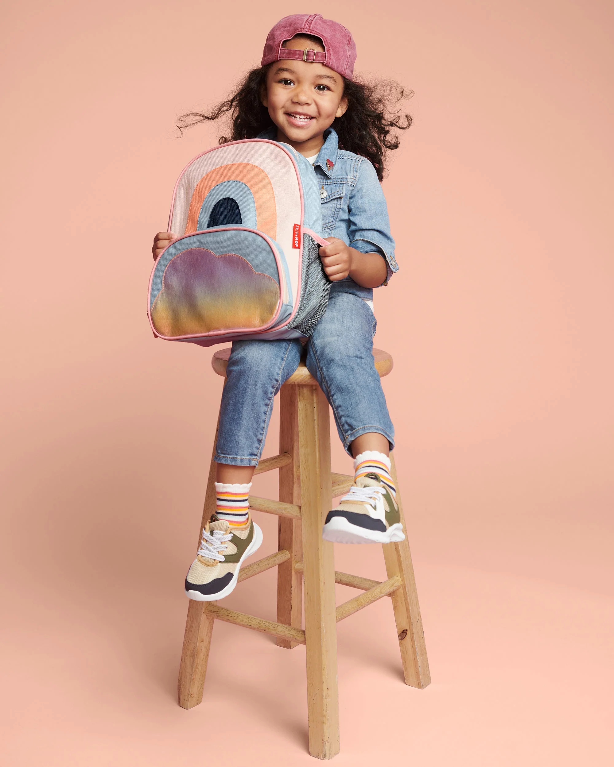 Rainbow Spark Style Little Kid Backpack - Image 5