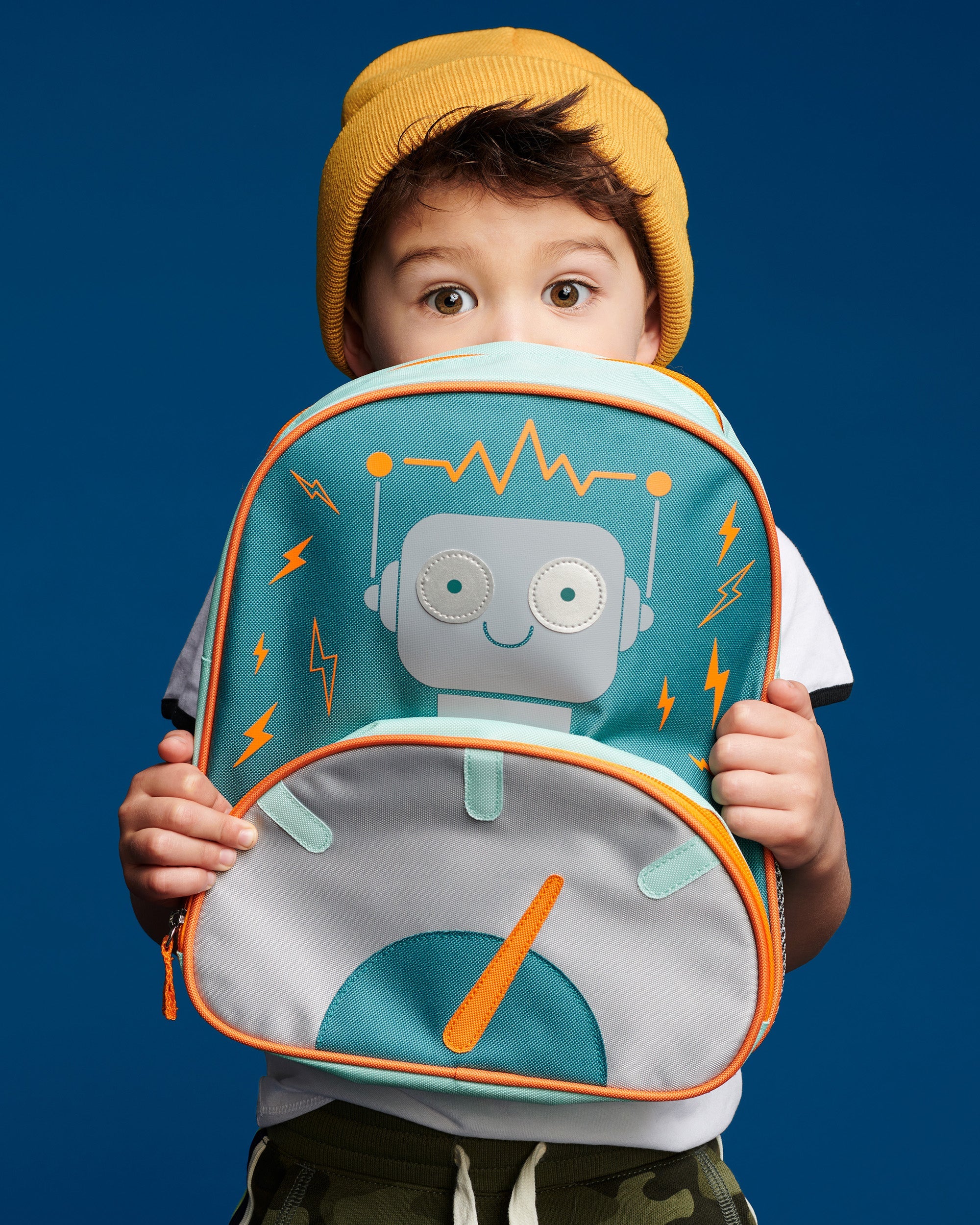 Robot Spark Style Little Kid Backpack - Image 5