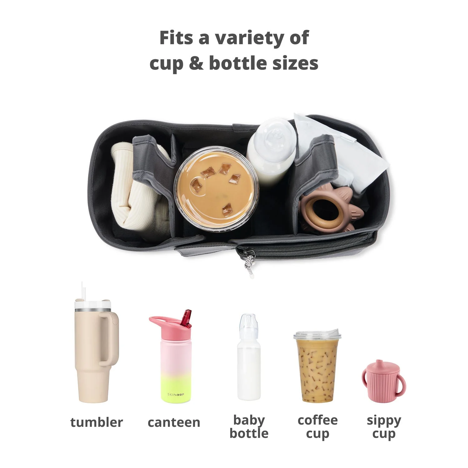 Black Ultimate Stroller Organiser - Image 8