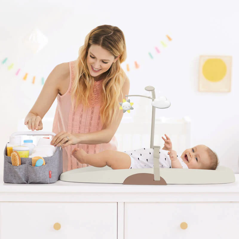 Wipe Clean Changing Pad - Oat - Image 6