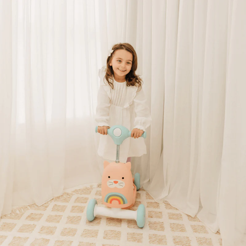 Skip Hop Zoo 3-in-1 Ride On Toy - Cat - Image 3