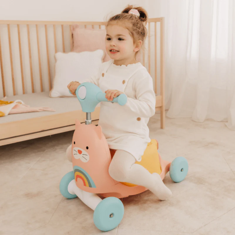 Skip Hop Zoo 3-in-1 Ride On Toy - Cat - Image 5