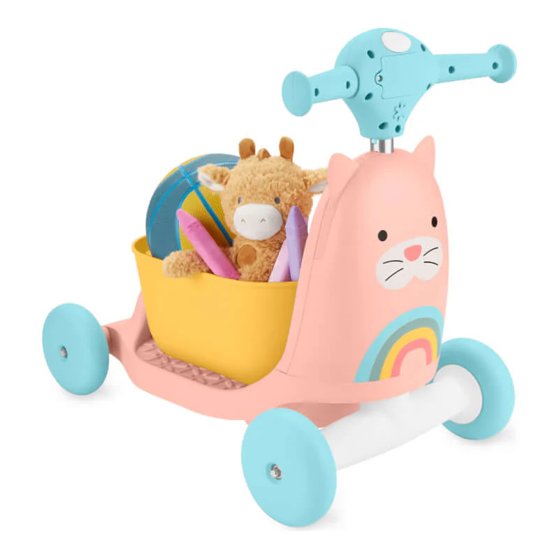 Skip Hop Zoo 3-in-1 Ride On Toy - Cat - Image 7
