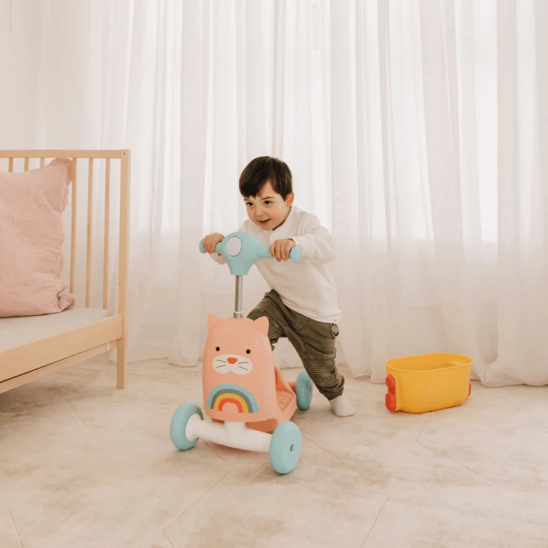 Skip Hop Zoo 3-in-1 Ride On Toy - Cat - Image 9