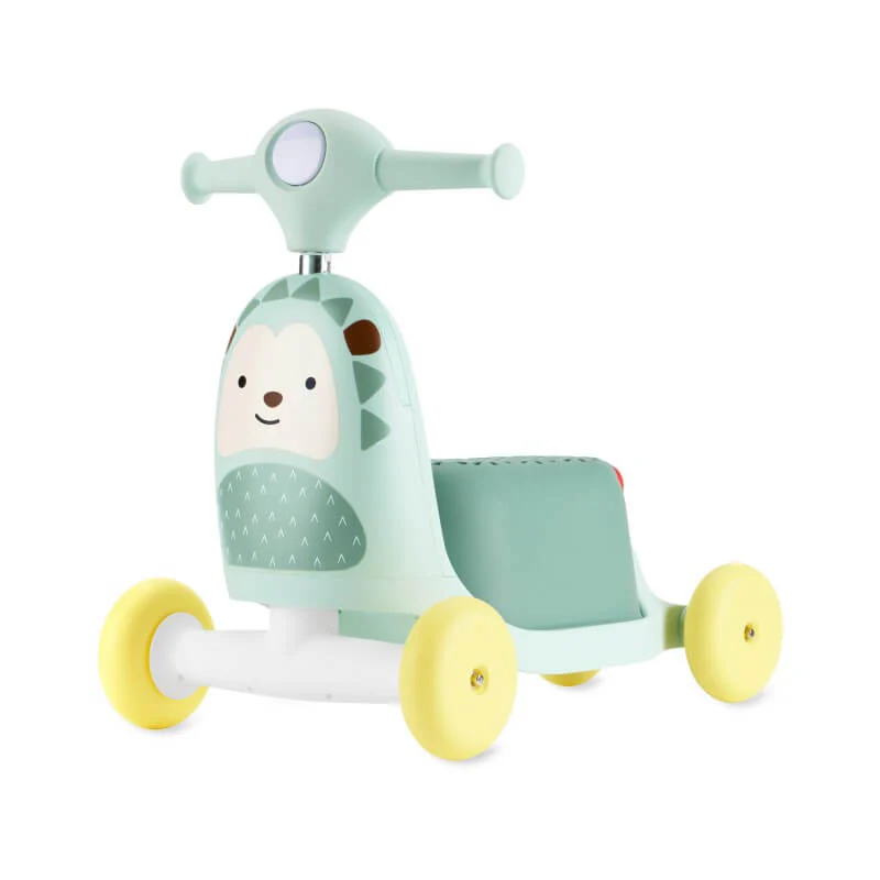Skip Hop Zoo 3-in-1 Ride On Toy - Hedgehog - Image 3