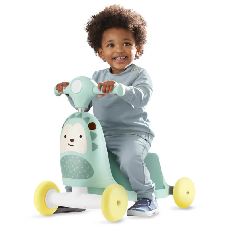 Skip Hop Zoo 3-in-1 Ride On Toy - Hedgehog - Image 5