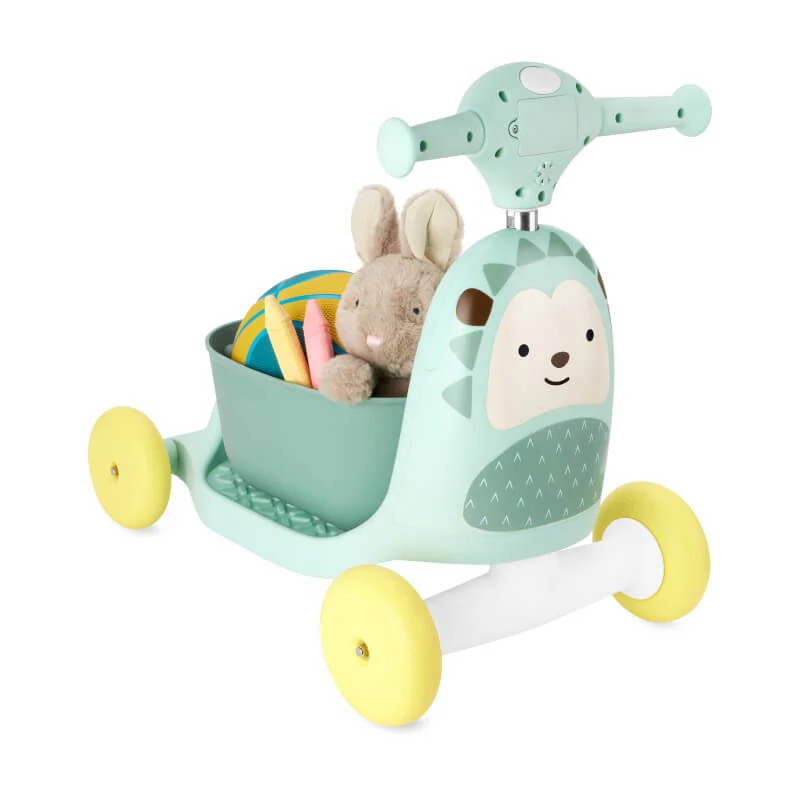 Skip Hop Zoo 3-in-1 Ride On Toy - Hedgehog - Image 6