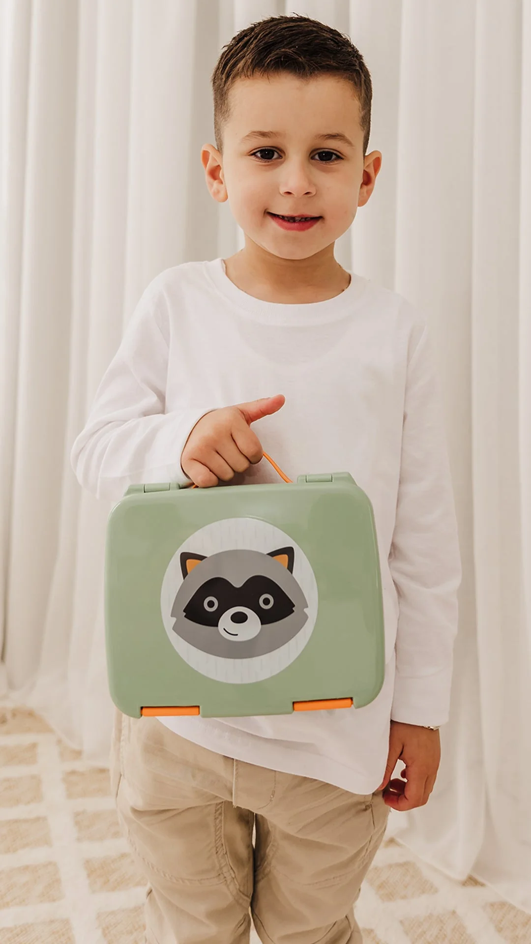 Rudy Raccoon Zoo Bento Lunch Box - Image 10