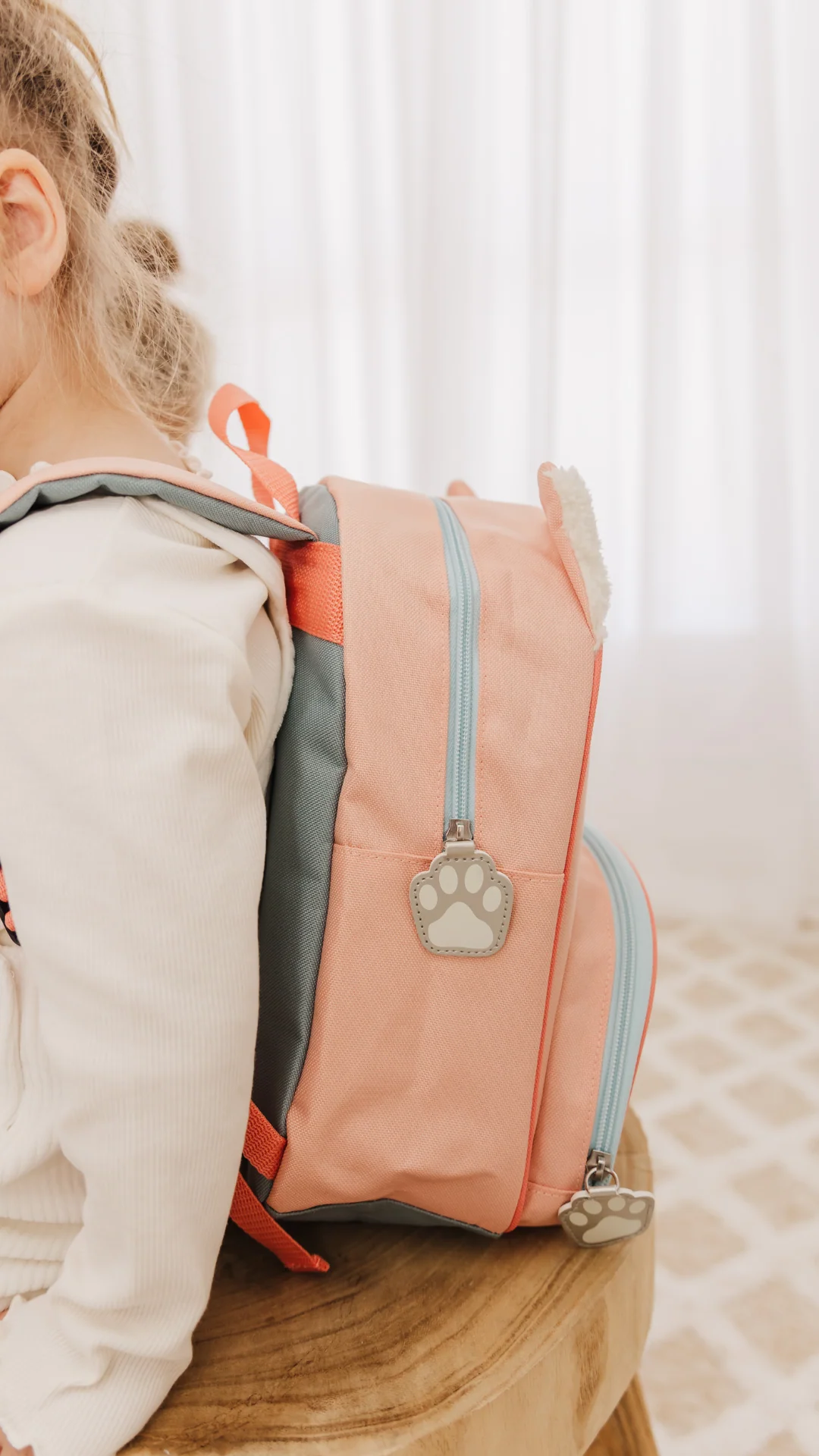 Catie Cat Zoo Little Kid Backpack - Image 12