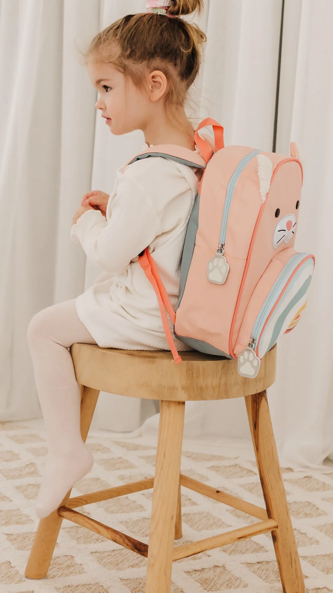 Catie Cat Zoo Little Kid Backpack - Image 13