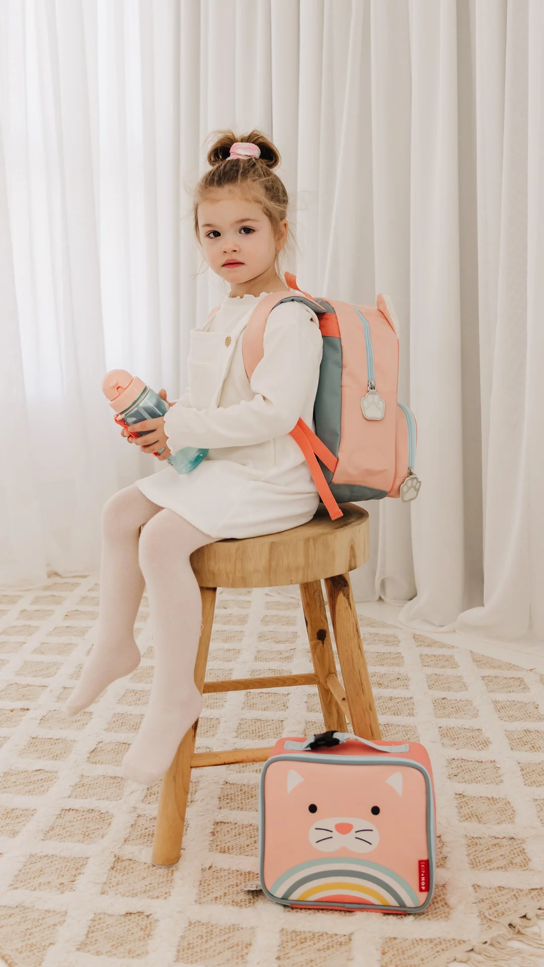 Catie Cat Zoo Little Kid Backpack - Image 15