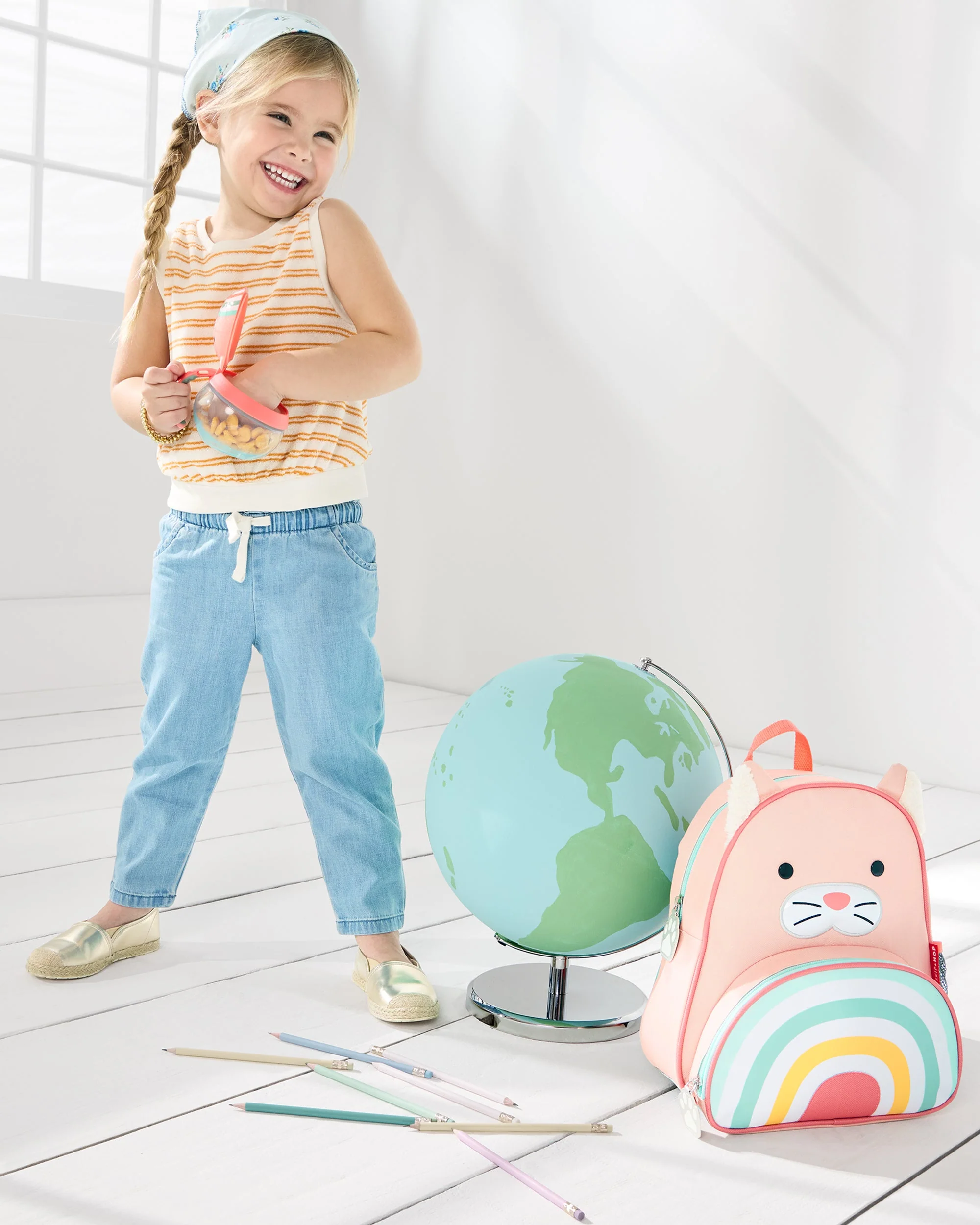 Catie Cat Zoo Little Kid Backpack - Image 8