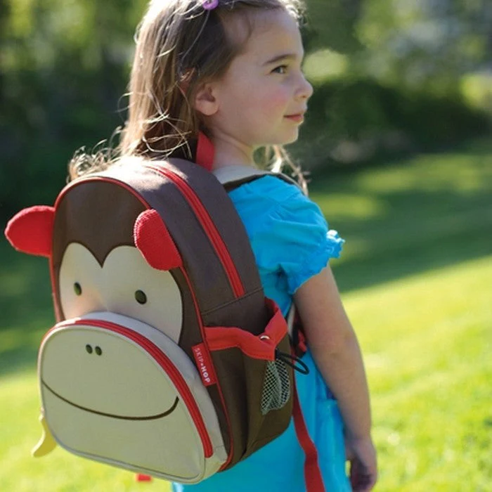 Zoo Little Kid Backpack - Monkey - Image 4