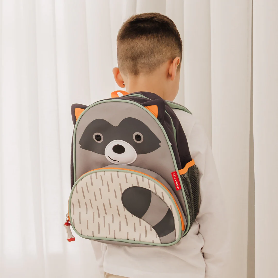 Rudy Raccoon Zoo Little Kid Backpack - Image 5