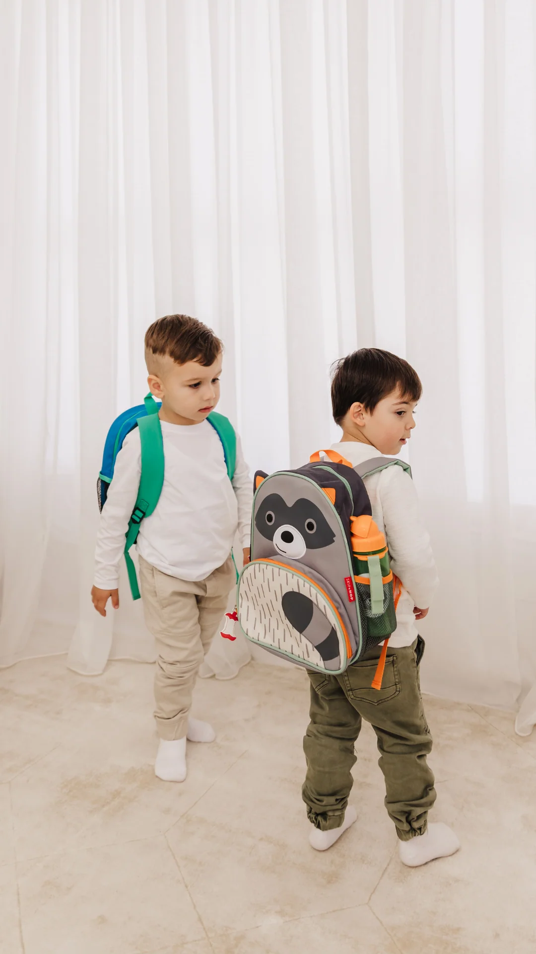 Rudy Raccoon Zoo Little Kid Backpack - Image 6