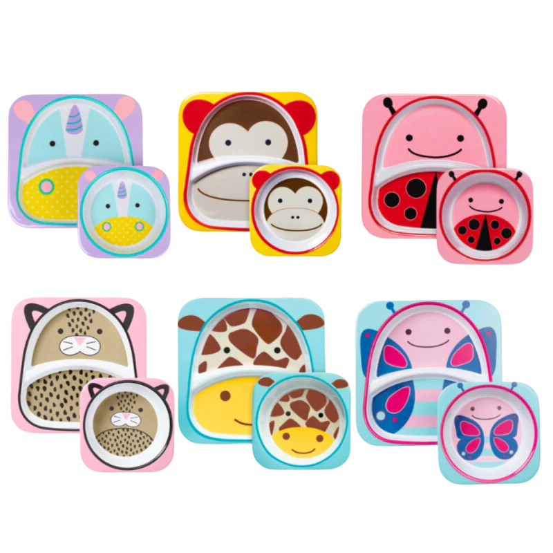 Skip Hop Zoo Melamine Set