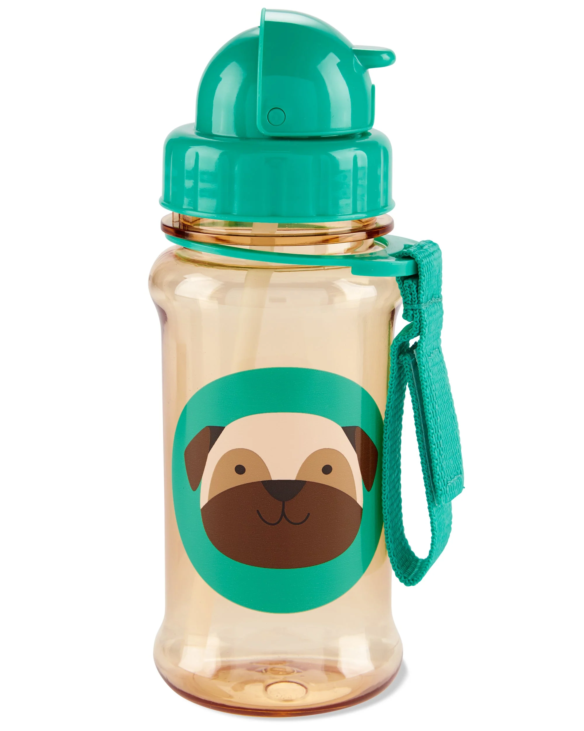 Zoo Straw Bottle - Pug